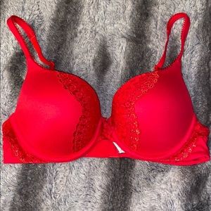 Red bra